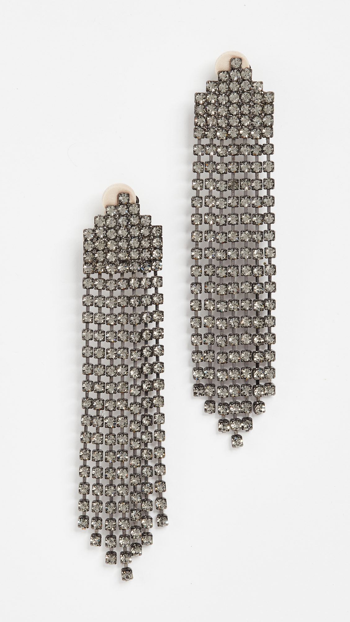 Длинные серьги с кристалами - Jennifer Behr