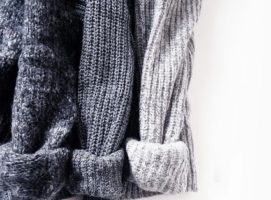 Тренд сезона 20-21 серый свитер