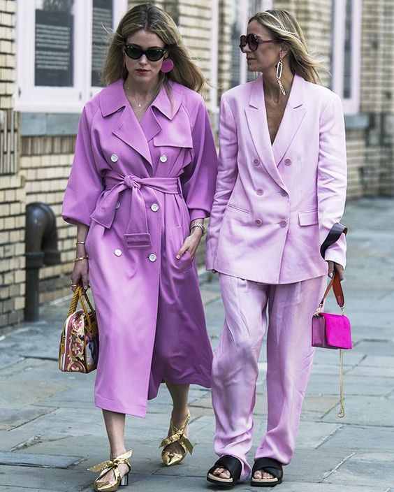 Фиолетовый Street Style
