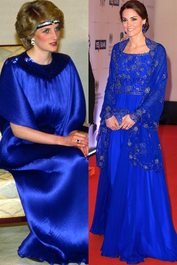 Kate Middleton dressed like Princess Diana