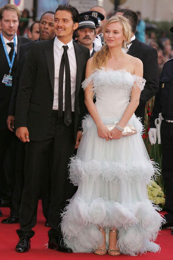 Дайан Крюгер (Diane Kruger) в платье с бахромой